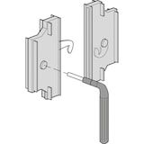 thumbnail of KBS Kühlzelle 1380x1380x2180 mm 1 Tür rechts wechselbar Stahlblech weiß 1,44 m²