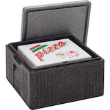 thumbnail of METRO Professional Thermobox Pizza-Box, EPP, 20 L, Toplader, schwarz/ grau