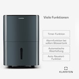 thumbnail of DryFy 20 Luftentfeuchter 420W 20l/d 230m³/h 40-50m² DrySelect 45dB Anthrazit