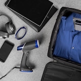 thumbnail of PRINCESS Plancha de vapor portátil, plegable, salida de vapor continua de 20 g/min, mata las bacterias y los ácaros del polvo, 1100 W