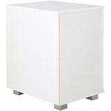 thumbnail of Nachtkonsole `Anapo` Holz: Modern, 4 Standfüße, melaminharzbeschichtet. Weiß, 45x34x54 cm | Kadima Design
