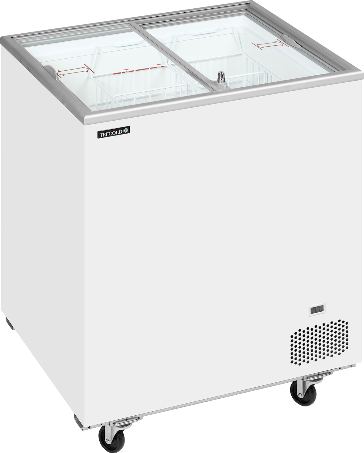 TEFCOLD Eiscrem-Gefriertruhen IC201SC 191l Weiß