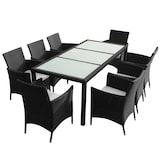 thumbnail of Helloshop26 - Conjunto de comedor de jardín de 9 piezas y cojines resina tejida negra 02_0014845