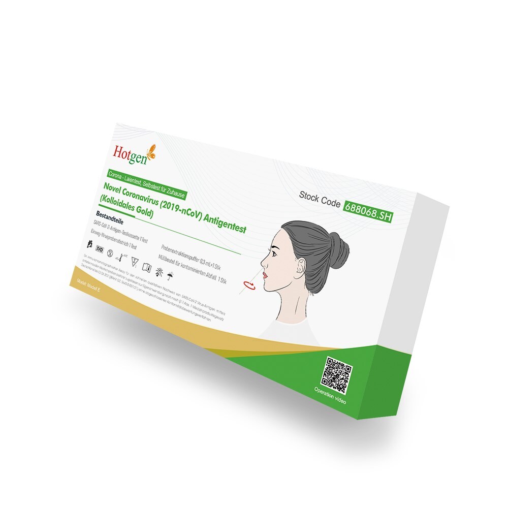 40x HOTGEN Laientest, Nasenabstrich, Sonderzulassung BfArM