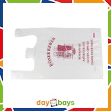thumbnail of DayBays 1000 Stk. Hemdchentragetaschen 28+14x48 cm HDPE Mit Druck "DÖNER KEBAB"