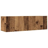 thumbnail of vidaXL 7-tlg. TV-Schrank-Set Wandmontage Altholz-Optik Holzwerkstoff