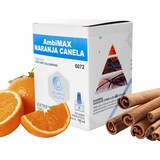 thumbnail of Recambio Ambimax Ambientador Naranja-Canela Extrem 100ml, 30 días de duración, 150m2 cobertura intensa, perfume equilibrado. (NO INCLUYE APARATO)