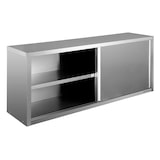 thumbnail of GastroHero Wandhängeschrank Edelstahl 2000x400 mm Schiebetüren AISI 201 48 kg Hängeschrank Küche Gastro Wandschrank Basic