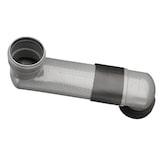 thumbnail of Haas WC - Versprungbogen, waagerecht, DN 90/110