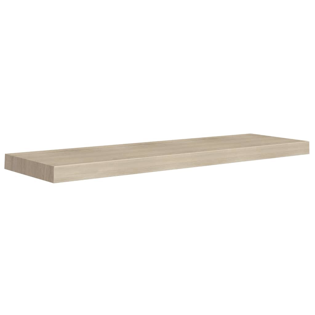 vidaXL Schweberegal Eichen-Optik 90x23,5x3,8 cm MDF