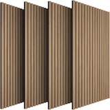 thumbnail of tectake Paneles acústicos Sonic Wall II madera roble absorción sonido insonorización decorativos MDF 110x50cm fonoabsorbentes 4 unidades