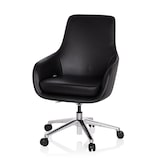 thumbnail of Directiestoel BARENO Leder zwart hjh OFFICE