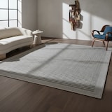 thumbnail of Küchenteppich Uni Robust Waschbar Strapazierfähig Terrasse Garten Grau 80x150 cm OEKO-TEX Schadstoffgeprüft – ORIANA von Kadima Design