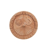 thumbnail of Biscottini Decorazioni da giardino in Terracotta 53x6x53 cm - Meridiana in Terracotta per esterno - Orologio solare da parete - Decorazione da muro