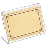 thumbnail of Garcia de Pou - 10 U. Cavaletti Per Etichette 6X4X2,5 Cm Trasparente Pvc