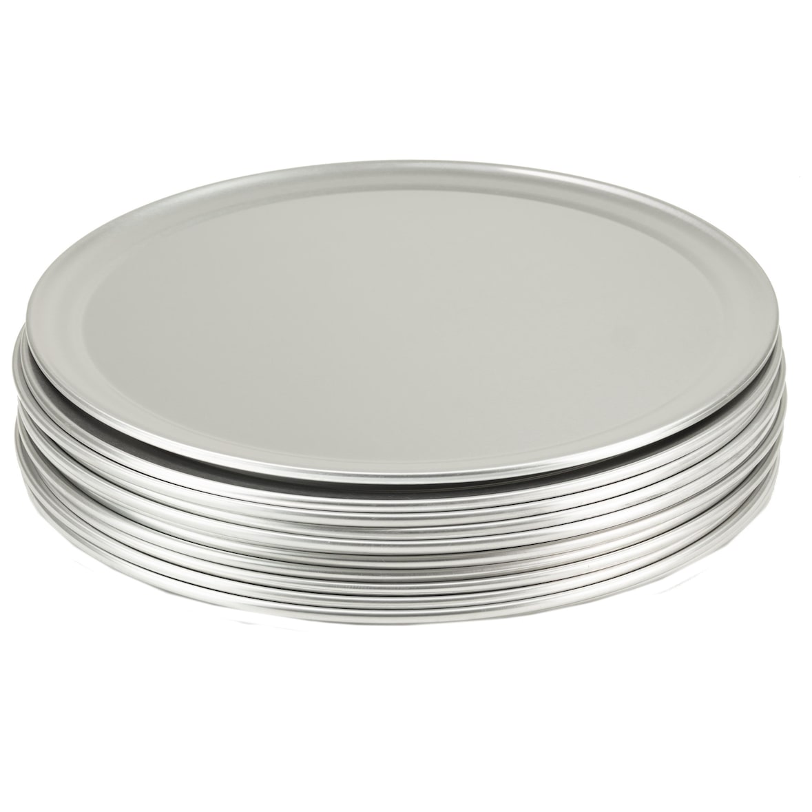Pizzablech rund aus Aluminium 12 Stück Ø 330 mm