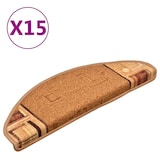 thumbnail of vidaXL Trapmatten zelfklevend 15 st 65x21x4 cm beige