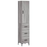 thumbnail of Helloshop26 - Buffet Sideboard Kommode Kleiderschrank Aufbewahrungsmöbel Organizer Küche Wohnzimmer Lounge hohe Sonoma-Eiche 34,5 x 02_0035207