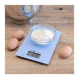 thumbnail of Clatronic KW 3626 LCD K?chenwaage digital W?gebereich (max.)=5 kg Hellblau 263916