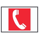 thumbnail of Brandmelder Symbol Schild A6 (105x148mm)