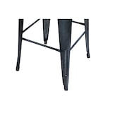 thumbnail of Halenbeek Tabouret de bar Iron gris métal, 75 x 51 x 51 cm, gris