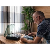 thumbnail of LENCO LS-10BK Plattenspieler mit Lautsprechern, schwarz/Holz.