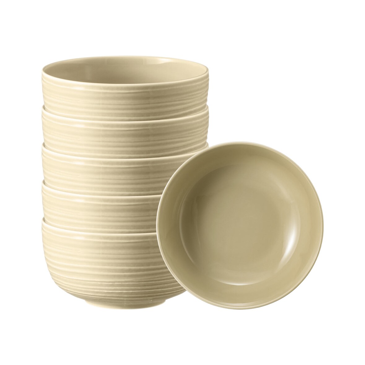 Seltmann Weiden Terra Foodbowl ø 17,7 cm sandbeige 6er Set