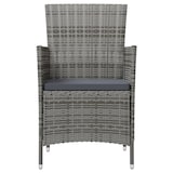 thumbnail of Helloshop26 - Conjunto de comedor de jardín de 3 piezas y cojines en resina tejida gris 02_0014761