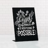 thumbnail of Europel Quadro-negro com suporte em forma de L, A4, pacote com 10 unidades, 356285