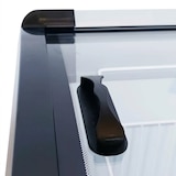 thumbnail of Romux® Tiefkühlinsel für Speiseeis 400 Liter mit 2 Schiebetüren aus Gebogenem Glas Weiß | Professionelle Gefriertruhen