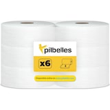 thumbnail of Pilbelles Carta Igienica Industriale in Pasta Laminata - 6 rotoli Maxi Jumbo