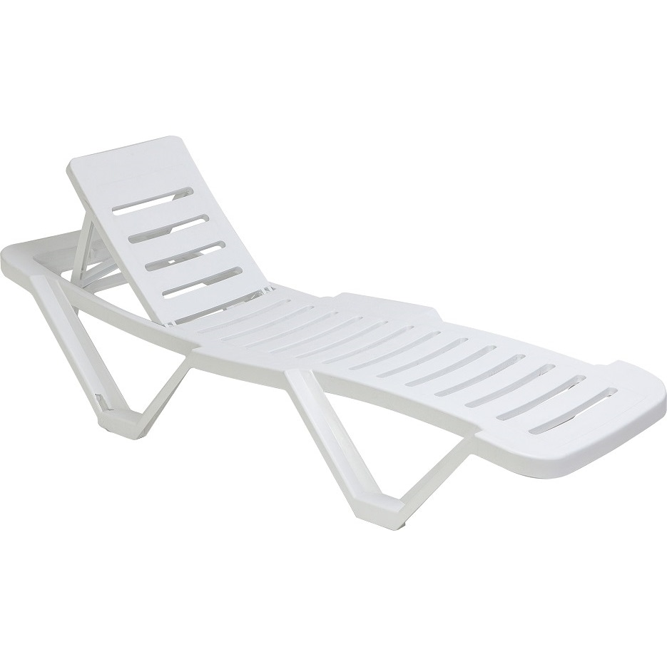 INOLOISIRS Bain de soleil Azur blanc - Lot de 15 unités