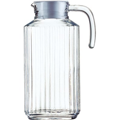 4x Krug QUADRO, Inhalt: 1,7 Liter, Höhe: 256 mm, Durchmesser: 156 mm,