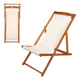 thumbnail of Tumbona plegable de Madera acacia Aktive Garden