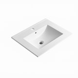thumbnail of Lavabo Da Incasso Rettangolare Lavandino Bagno In Ceramica Design Moderno Elegante Per Top Bagno 71 x 46 cm Bianco