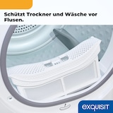 thumbnail of Exquisit Wärmepumpentrockner, 10 kg, 16 Programme, Knitterschutz, LED, Trockner, Frontlader, TWP1001-030D weiss