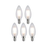 thumbnail of Paulmann Filament 230V LED Kerze E14  5x470lm 5x4,8W 4000K  Matt 29096