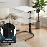 thumbnail of YOEVU - Mesa Auxiliar Plegable Forma de C, Altura Ajustable 63-76 cm, 3 Ángulos Ajustables, para Ordenador Portátil, Lectura