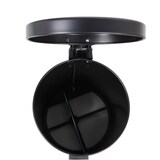 thumbnail of Tretmülleimer Abfallbehälter Mülleimer 5L Edelstahl schwarz Treteimer Kosmetikeimer : Schwarz