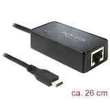 thumbnail of Delock Adapter USB Type-C™ Stecker > Gigabit LAN 10/100/1000 Mb/s