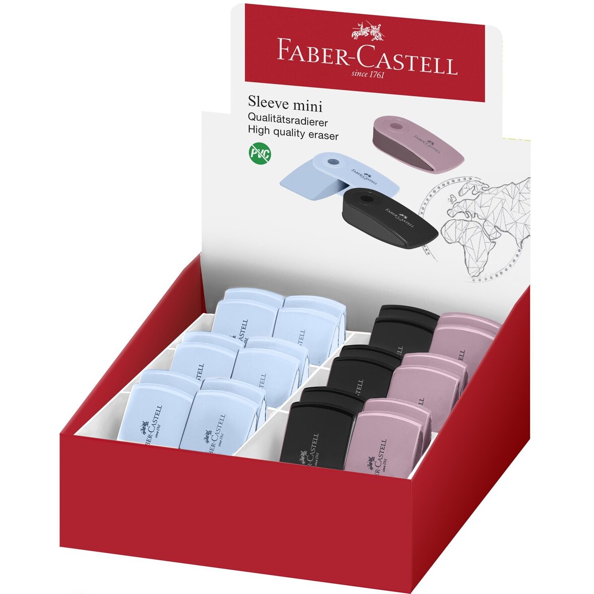 Faber Castell Radierer Sleeve 54x24x10 mm New Harmony