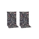 thumbnail of Saumauflage im 2er Set Hochlehner Bregenz, grau mit Blümchen