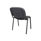 thumbnail of PROREGAL 4x Stapelstuhl Blackbird | HxBxT 78x54x60cm | stapelbar | Schwarz | Bürostuhl Stuhl Empfangsstuhl
