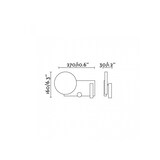 thumbnail of Klee sx, Applique da lettura nera, Faro Barcelona