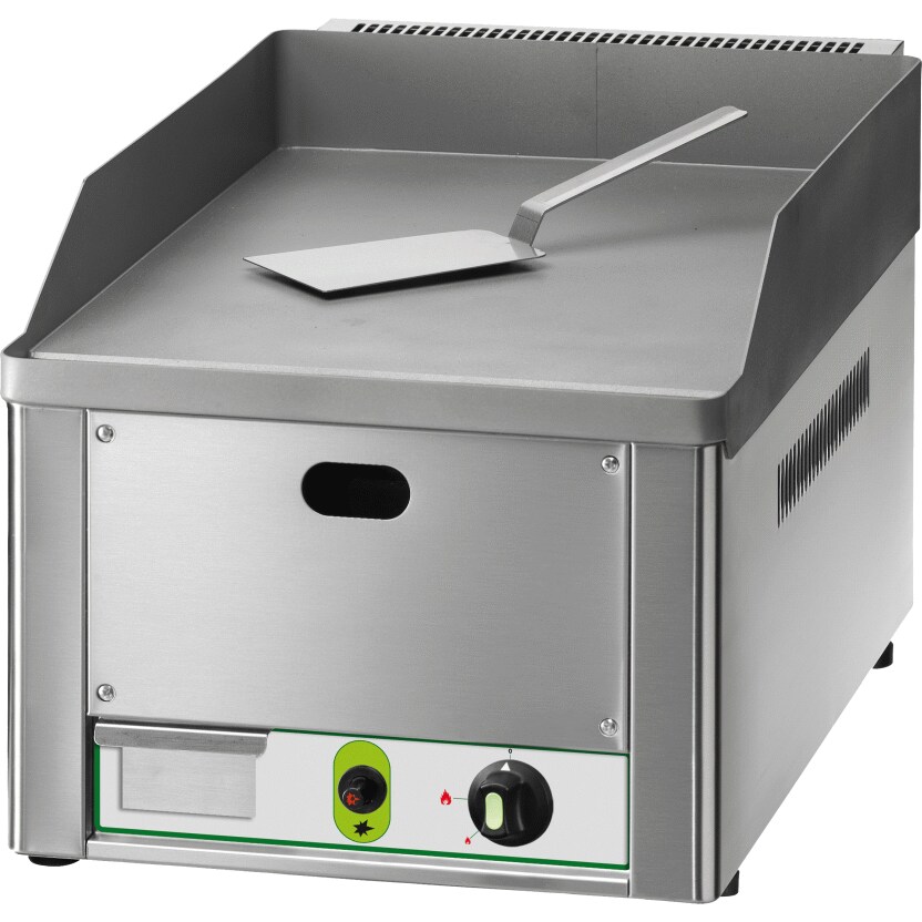 Gas-Grillplatte 1 Heizzone glatt 4kW