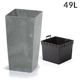 thumbnail of DEUBA® Blumentopf in Betonoptik 49 Liter