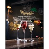 thumbnail of 24 x Brio Sektschluckkelch 9,5cl * - mit Moussierpunkt  - Arcoroc Transparent 