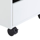 thumbnail of HOMCOM Bloco de Gavetas Arquivo Móvel para Escritório Madeira 3 Gavetas Com Rodinhas (2 delas com Travão) 40x50x57,5 cm MDF Branco