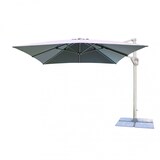 thumbnail of Ombrellone da Giardino Darwin Grigio Decentrato 3x4 m in Alluminio Telo Grigio