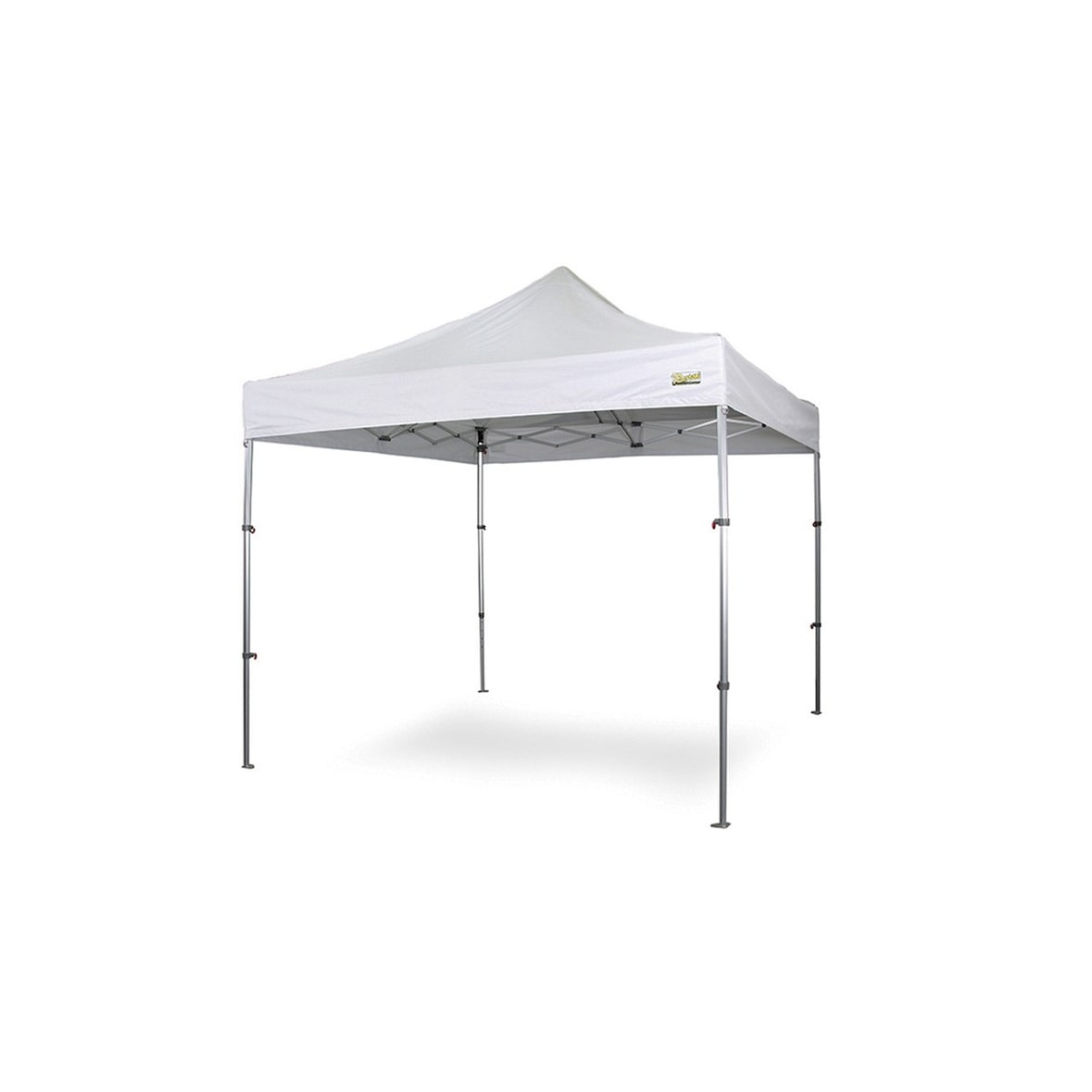 Gazebo richiudibile professionale in alluminio impermeabile 3 x 3 Bianco ricoperto in PVC